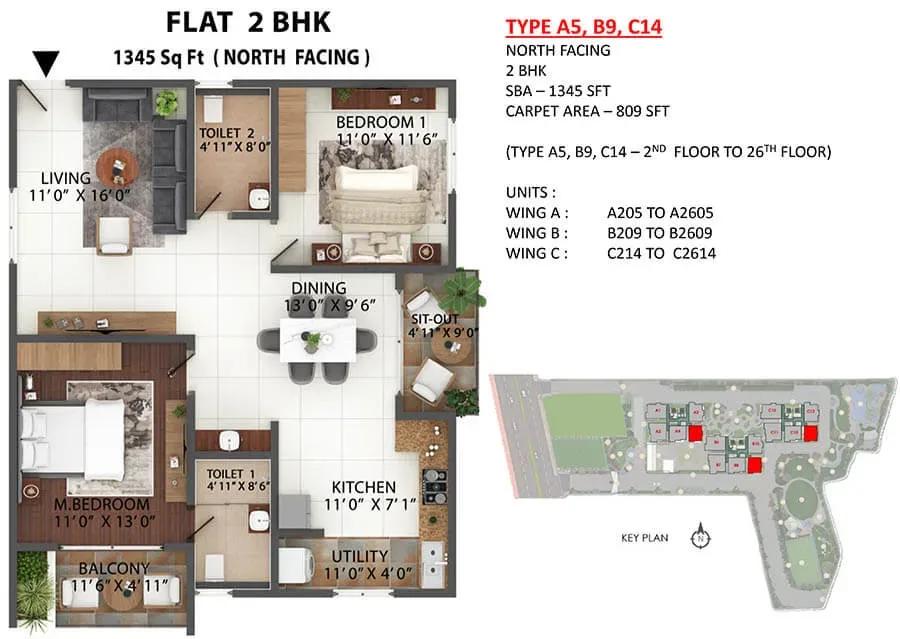 Abhee Celestial City apartments