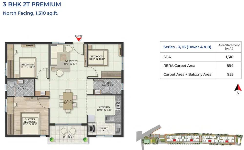 Abhee Serenity Springs apartments