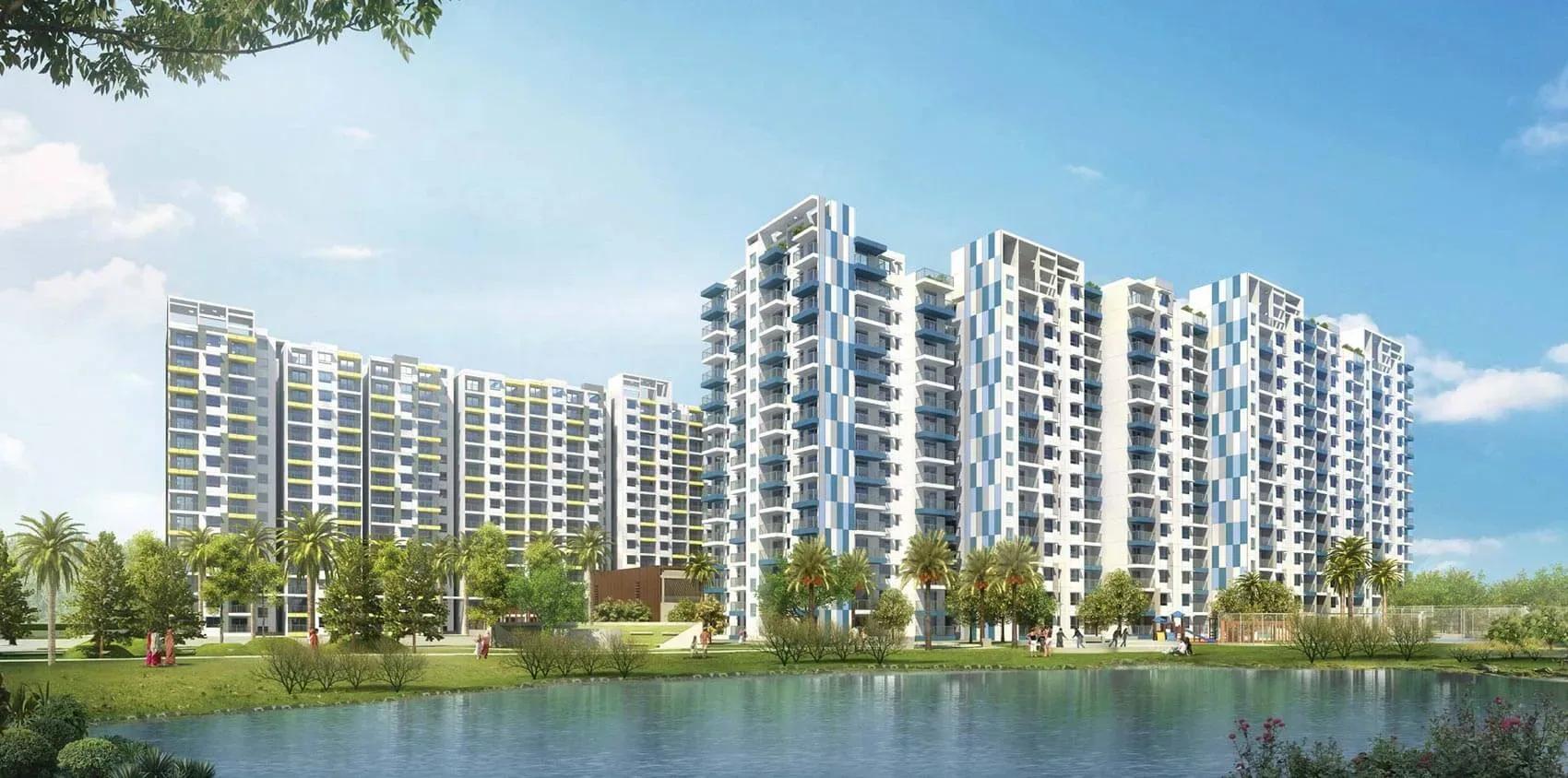 Adarsh Palm Retreat Lake Front