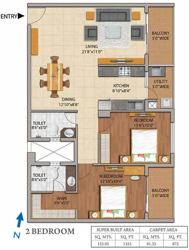 Adarsh Palm Retreat Mayberry apartments
