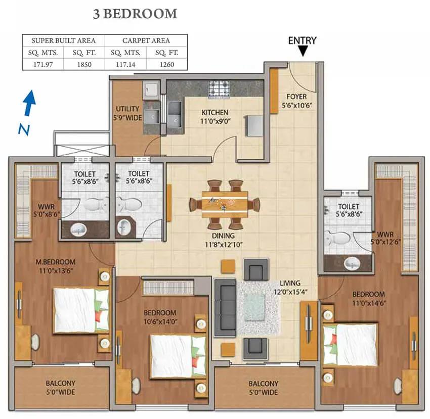 Adarsh Palm Retreat Mayberry apartments