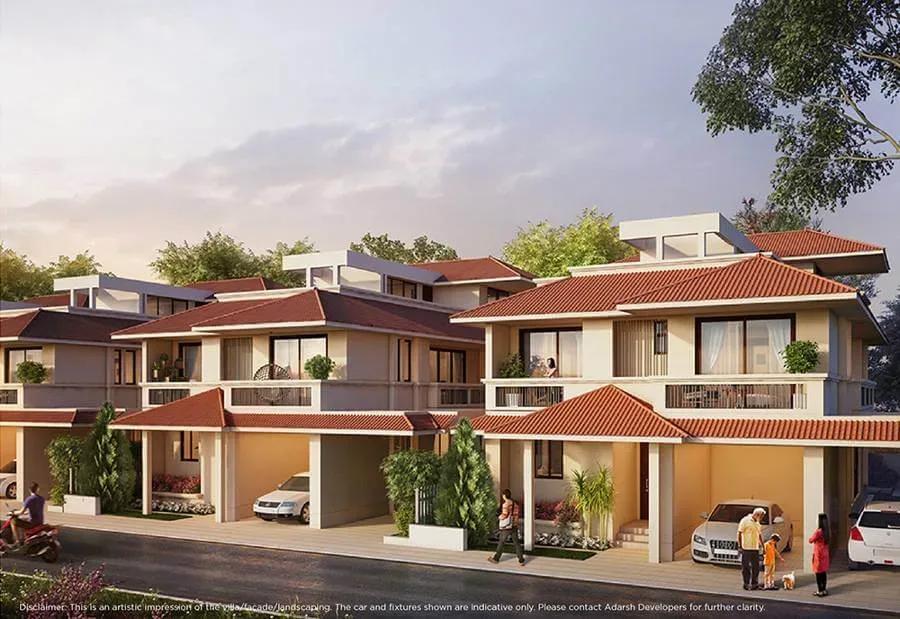 Adarsh Tranqville villas