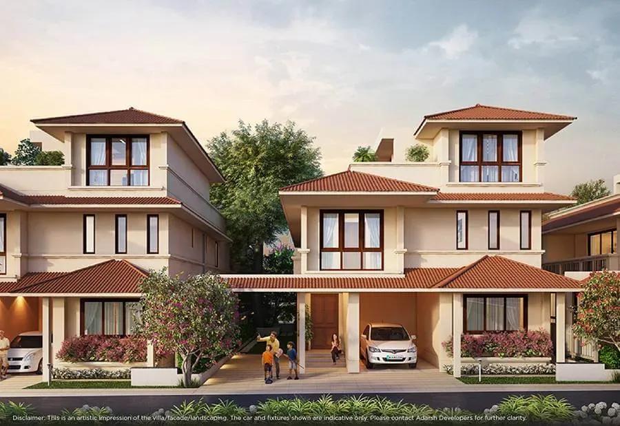 Adarsh Tranqville villas