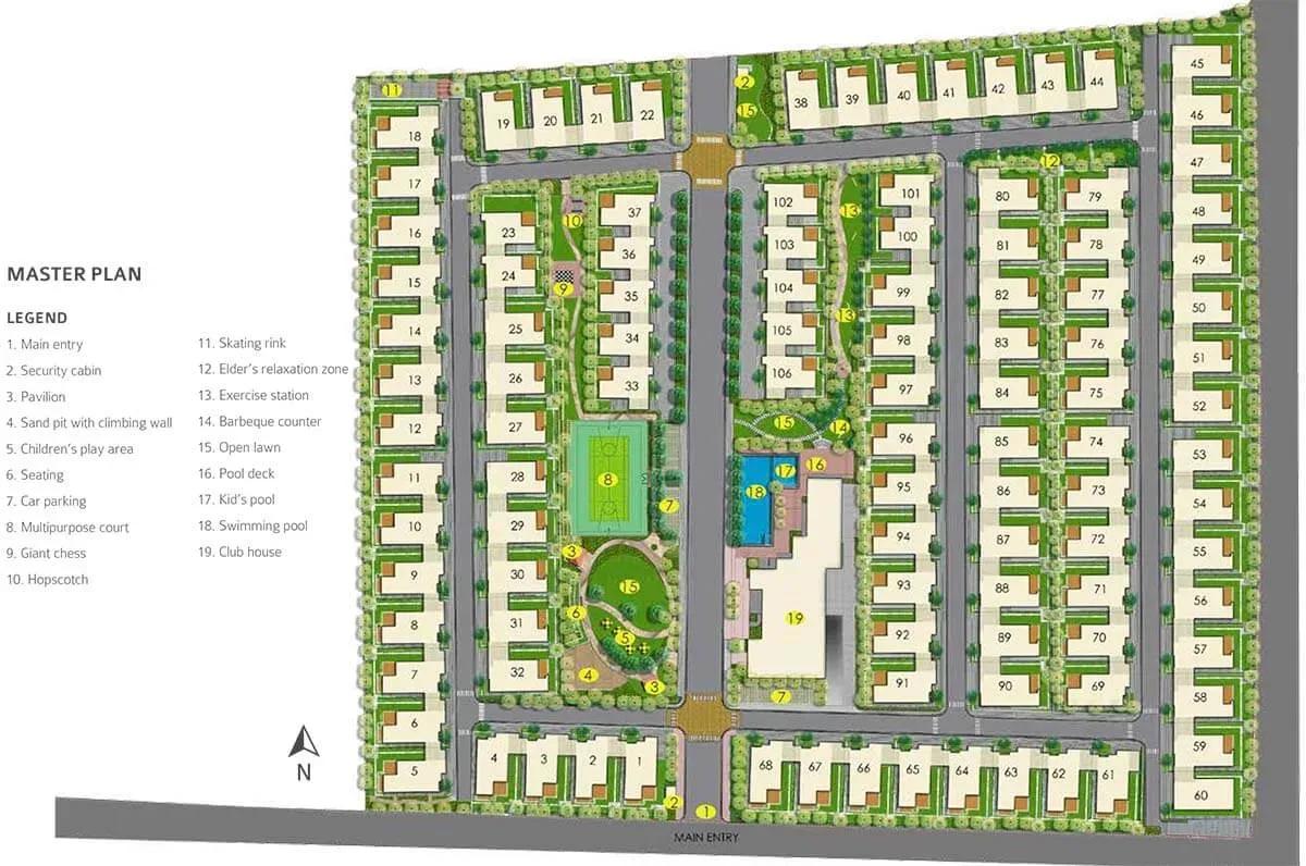 Adarsh Tranqville villas