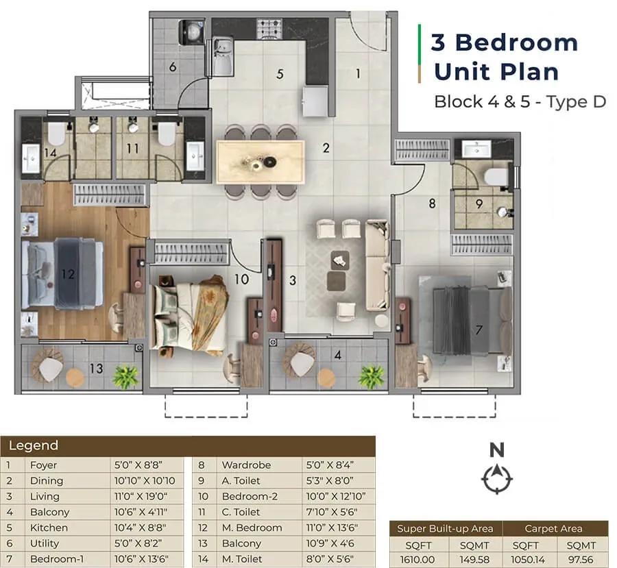 Adarsh Tropica apartments