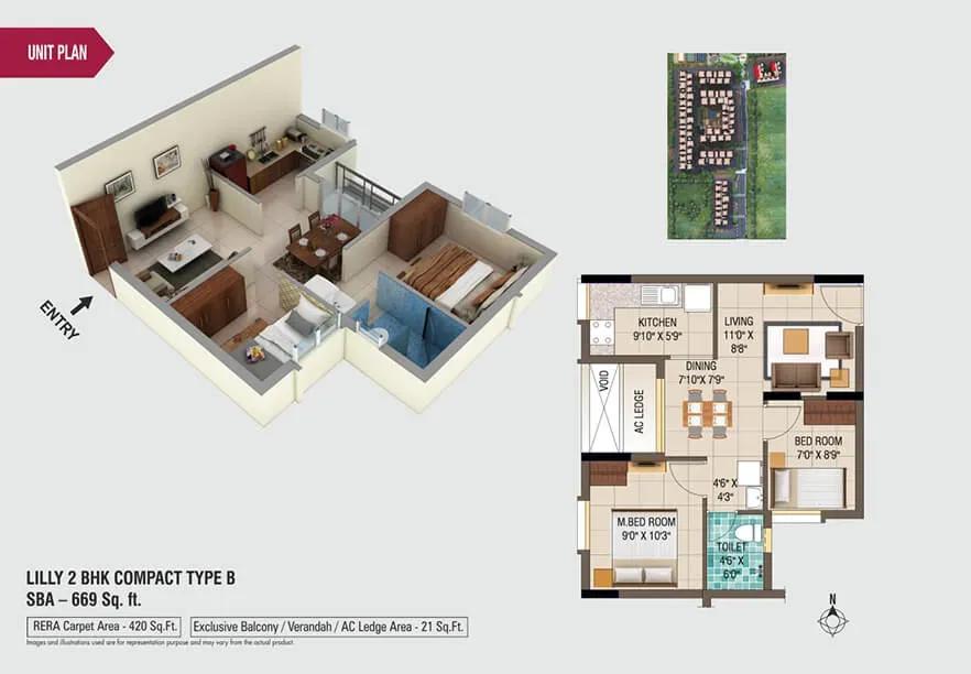 Alliance Galleria Residences apartments