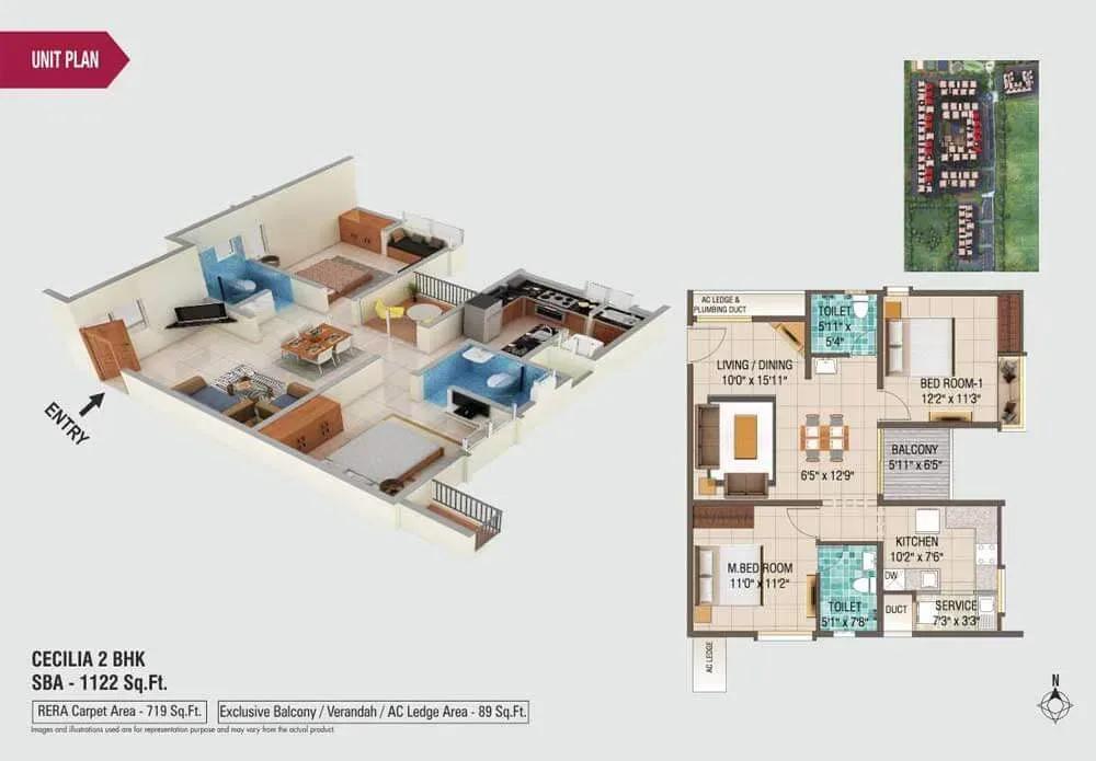 Alliance Galleria Residences apartments