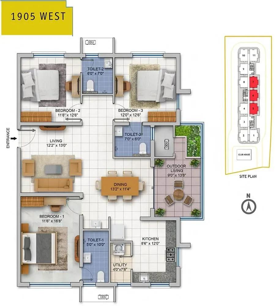 ASBL Spire floor plan