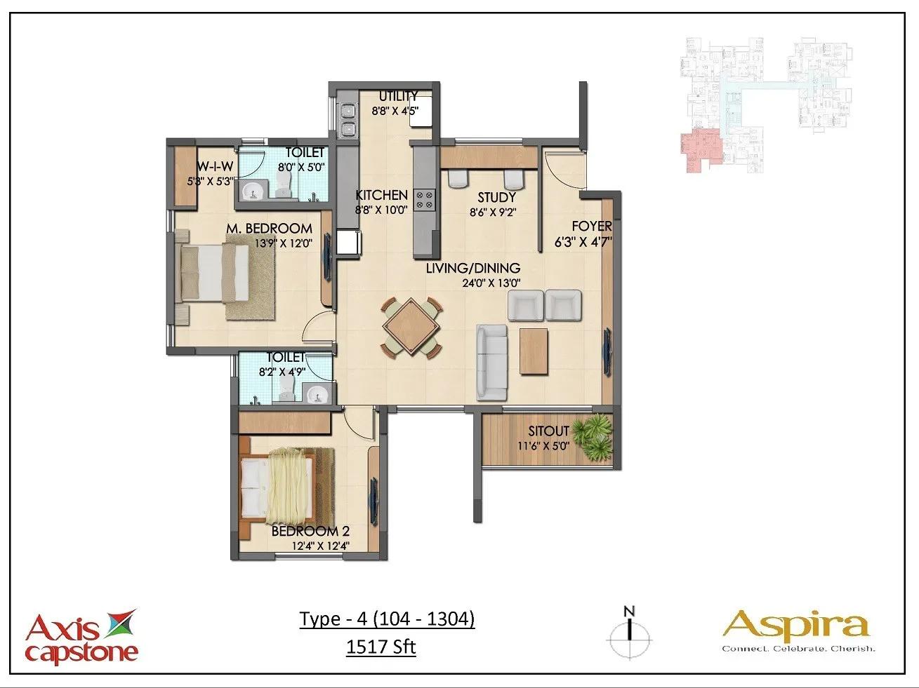 Axis Aspira apartments