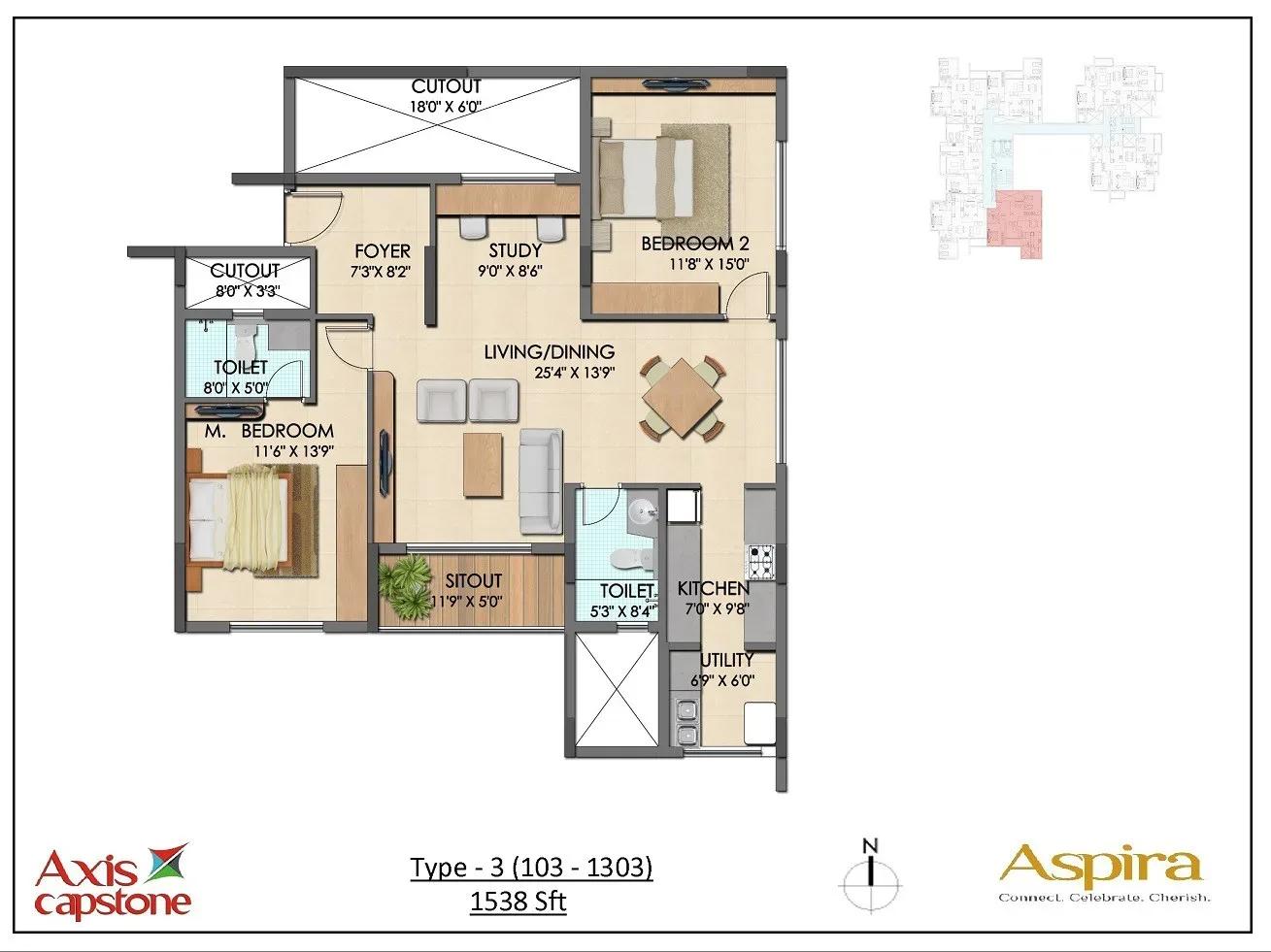 Axis Aspira apartments