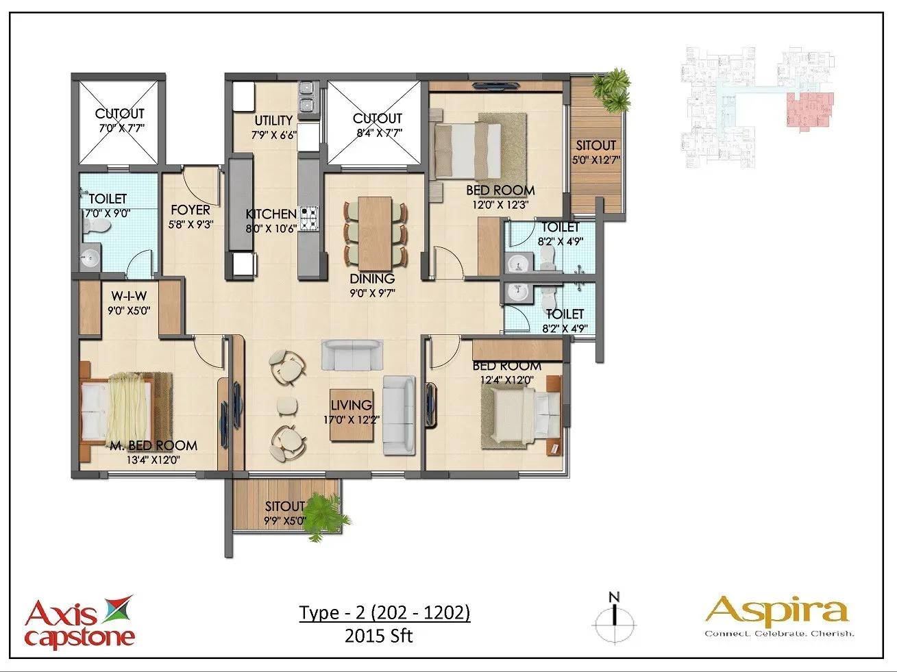 Axis Aspira apartments