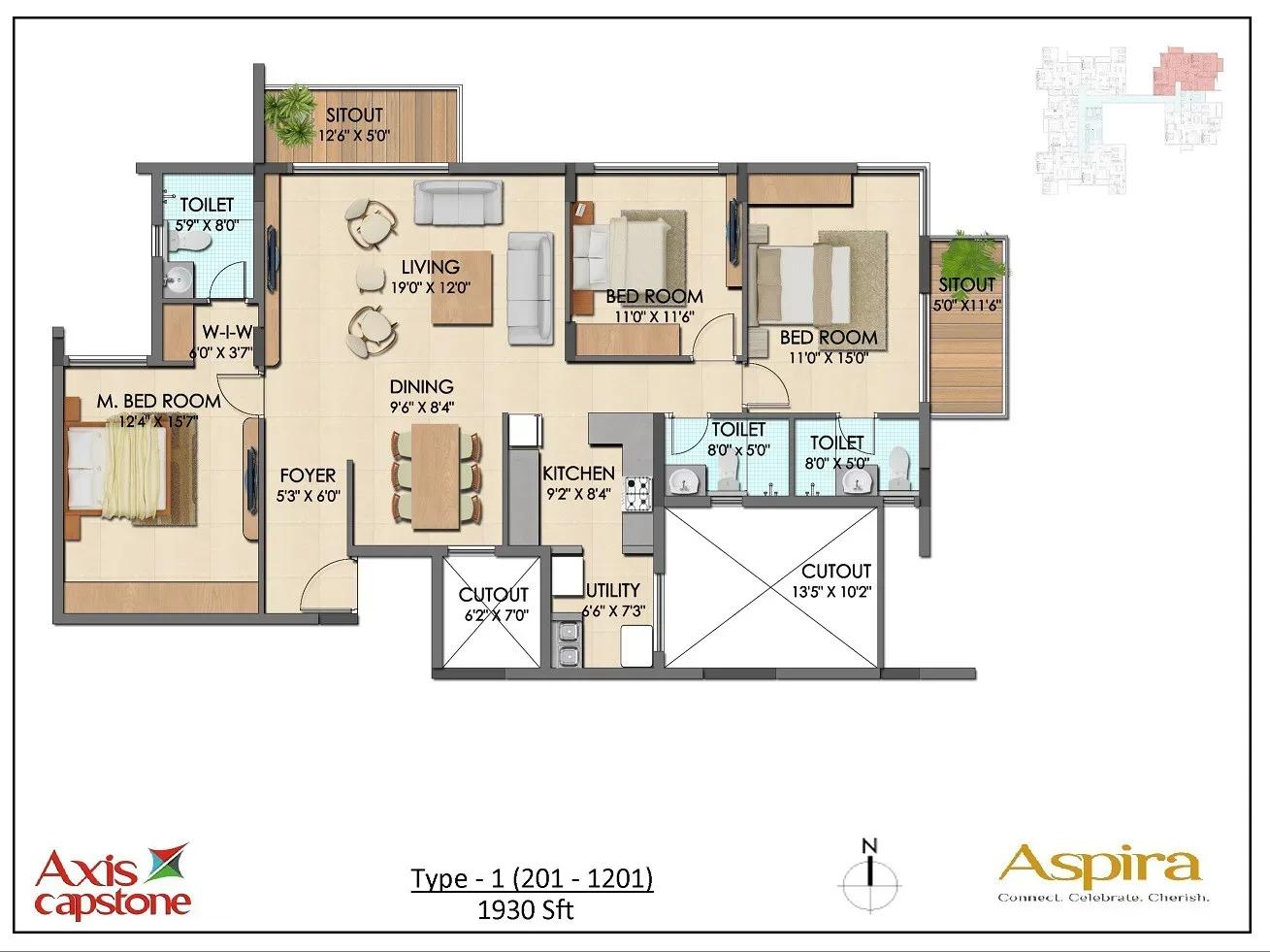 Axis Aspira apartments