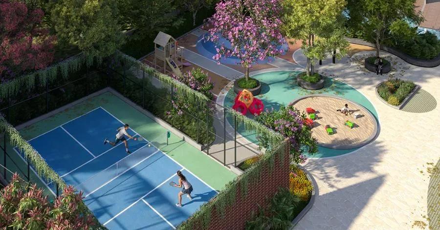 Brigade Enclave apartments play area