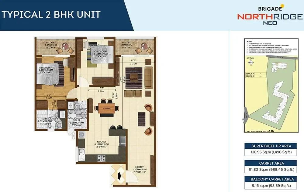 Brigade Northridge Neo apartments