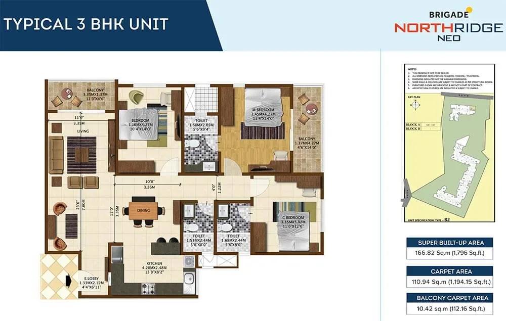 Brigade Northridge Neo apartments