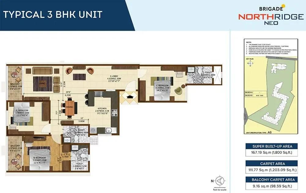 Brigade Northridge Neo apartments