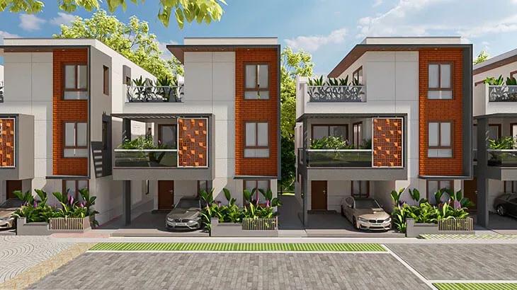 Buildiko Spring Woods Villas villas