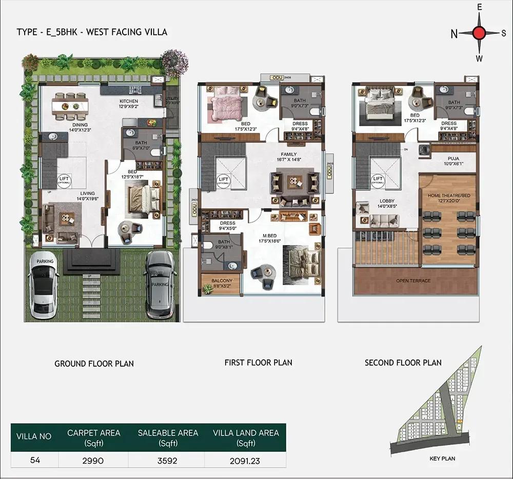 Casagrand Belair villas