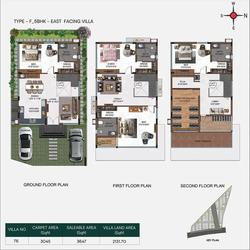 Casagrand Belair villas