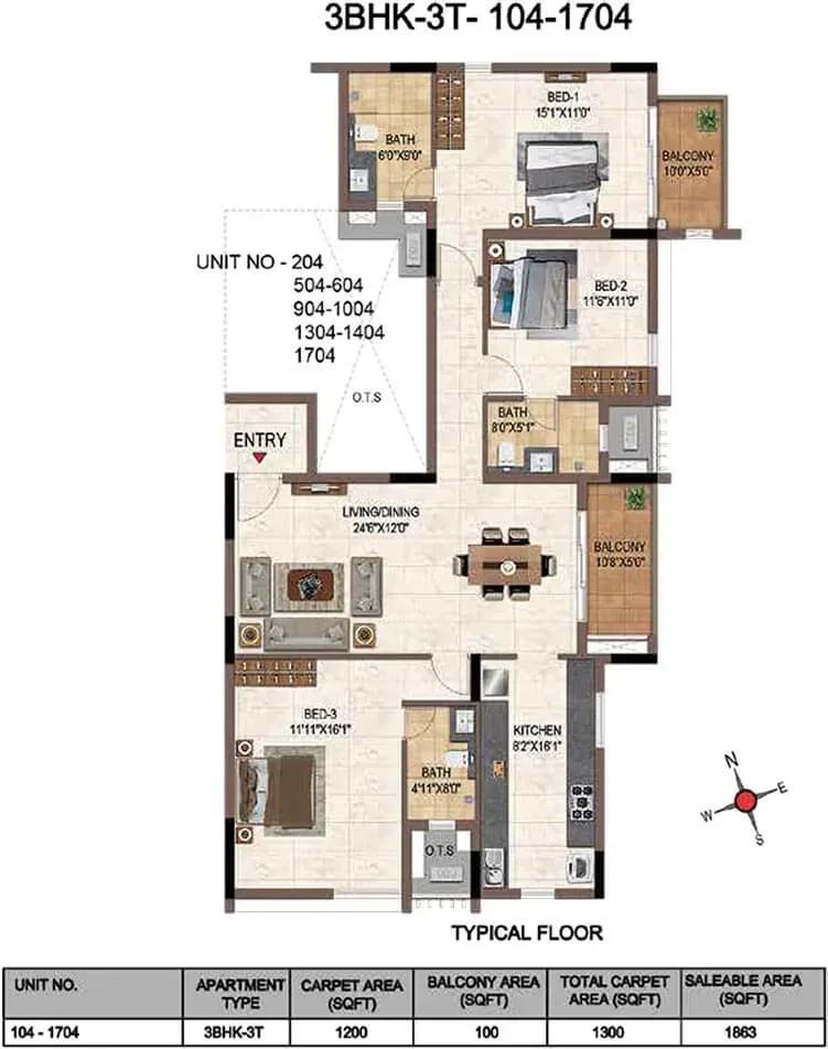 Casagrand Galileo apartments