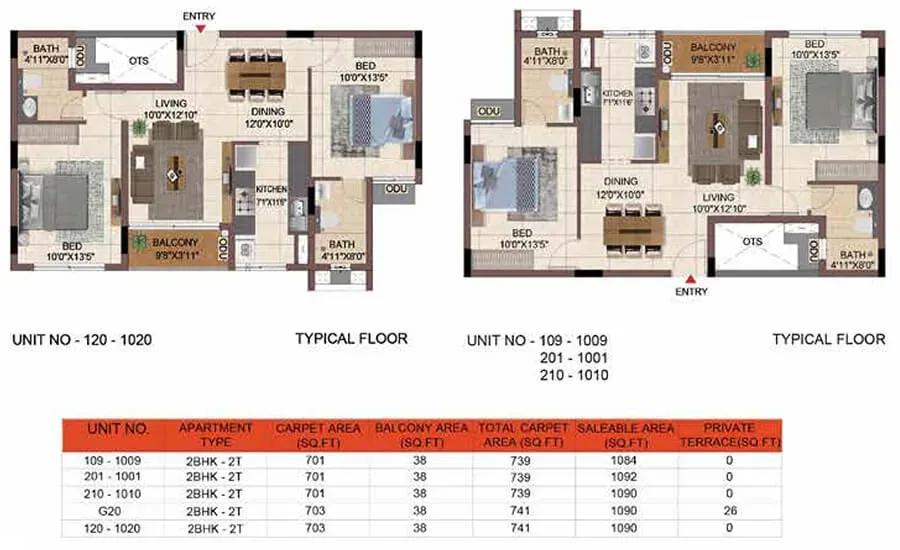 Casagrand Keatsway floor plan