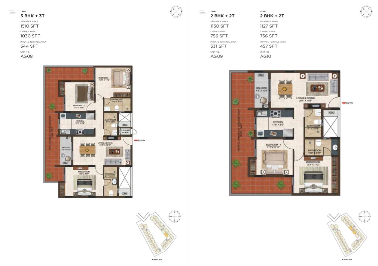 Casagrand Lorenza apartments floor plan