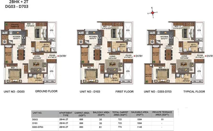 Casagrand Orlena apartments