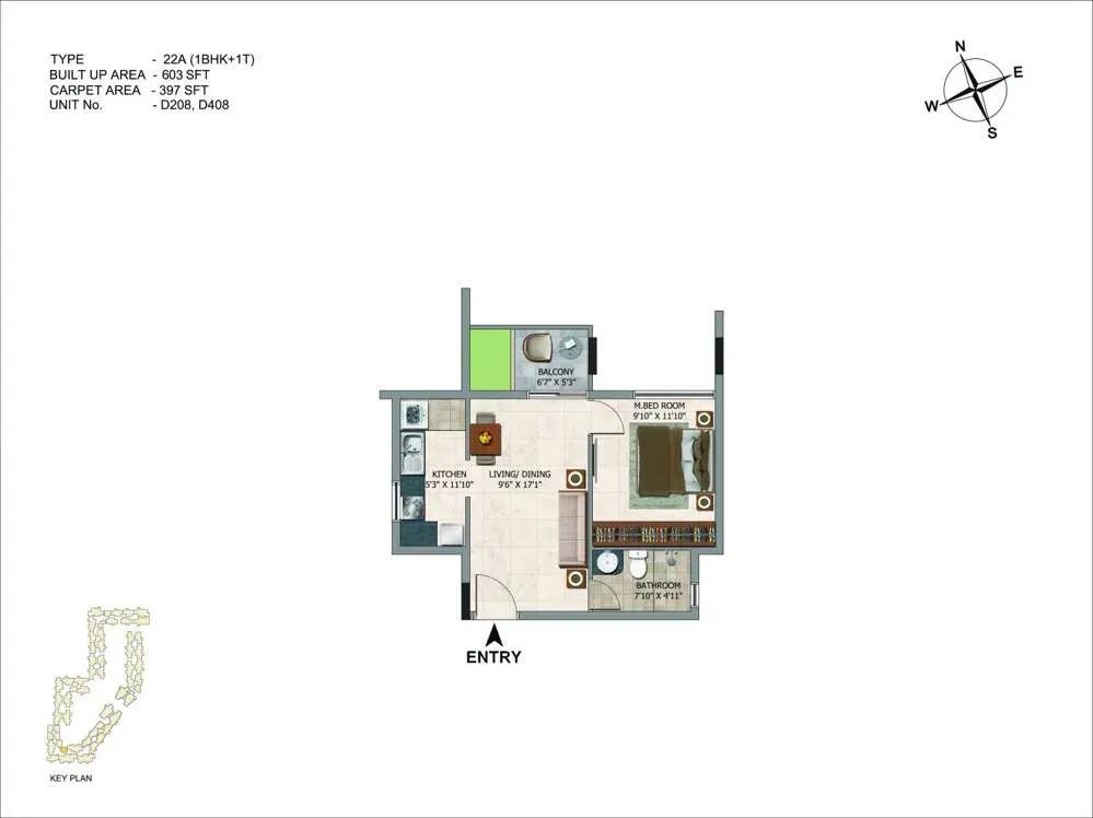CasaGrand Royce apartments floor plan