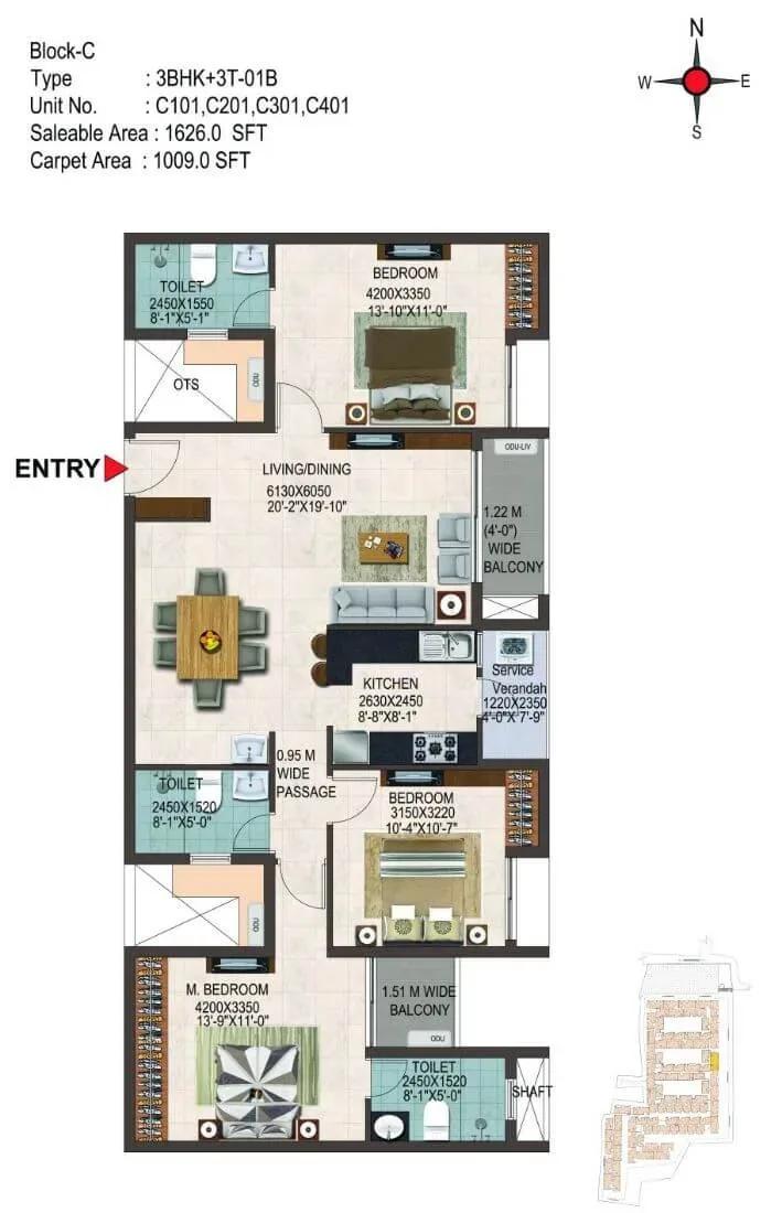 Casagrand Savoye apartments