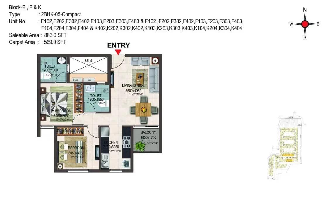 Casagrand Savoye apartments