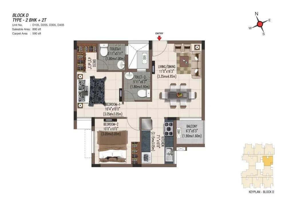 Casagrand Sereno apartments