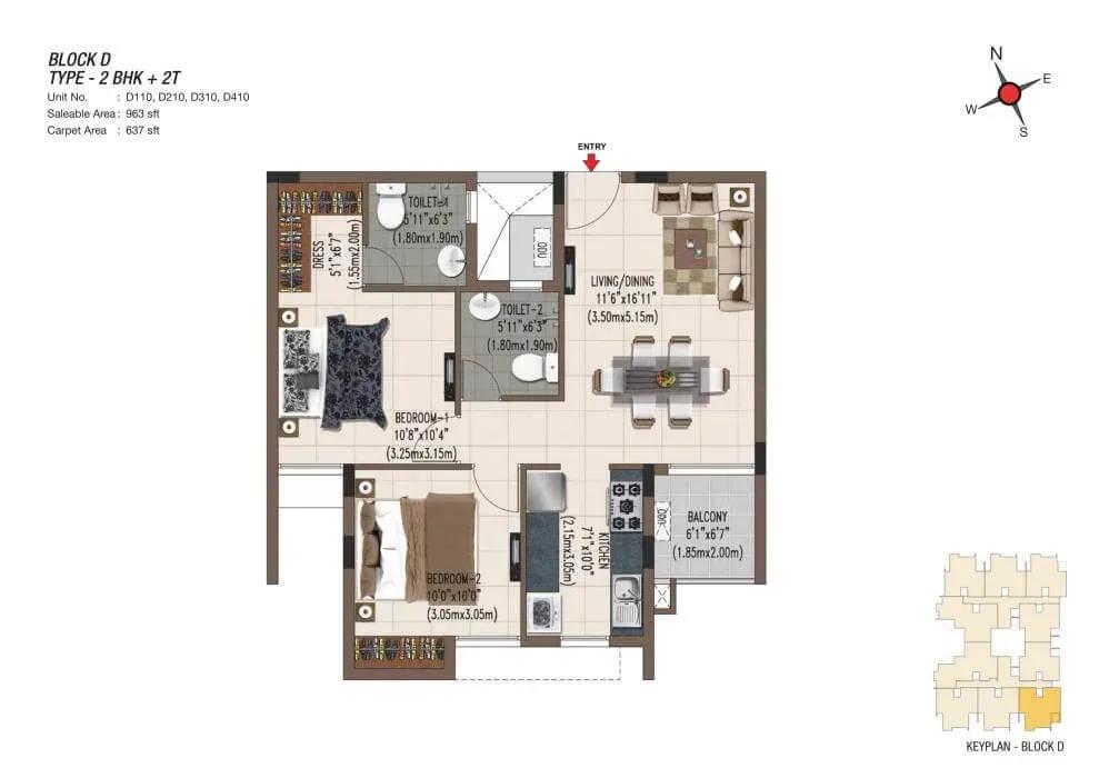 Casagrand Sereno apartments