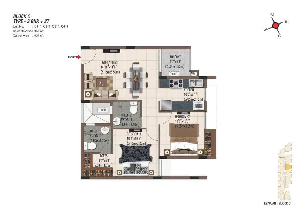 Casagrand Sereno apartments