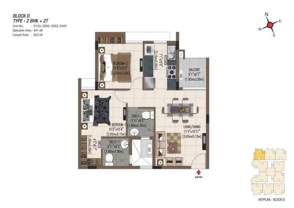 Casagrand Sereno apartments