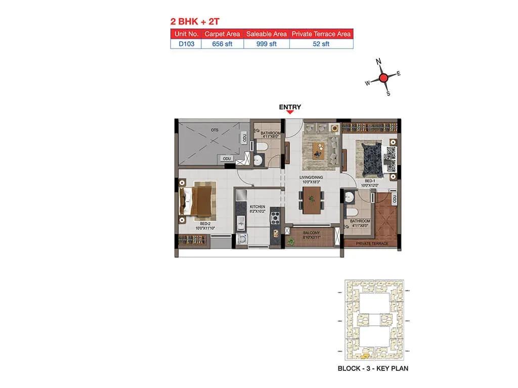 Casagrand Tudor apartments