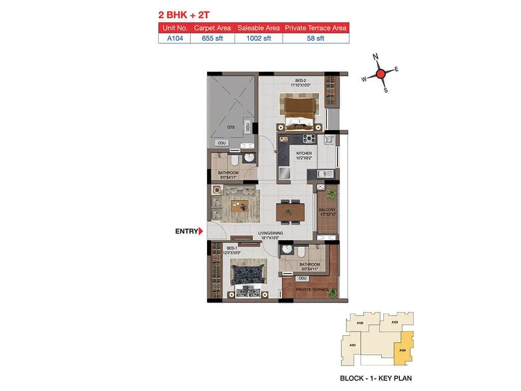 Casagrand Tudor apartments