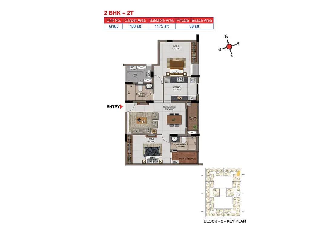 Casagrand Tudor apartments