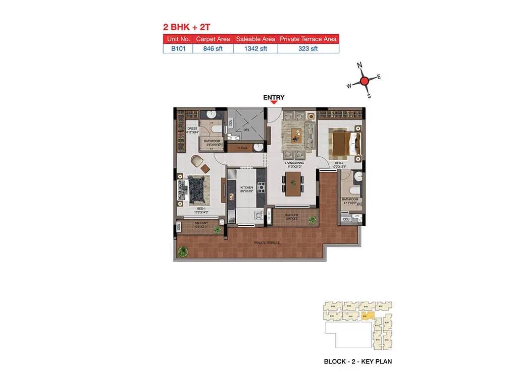 Casagrand Tudor apartments
