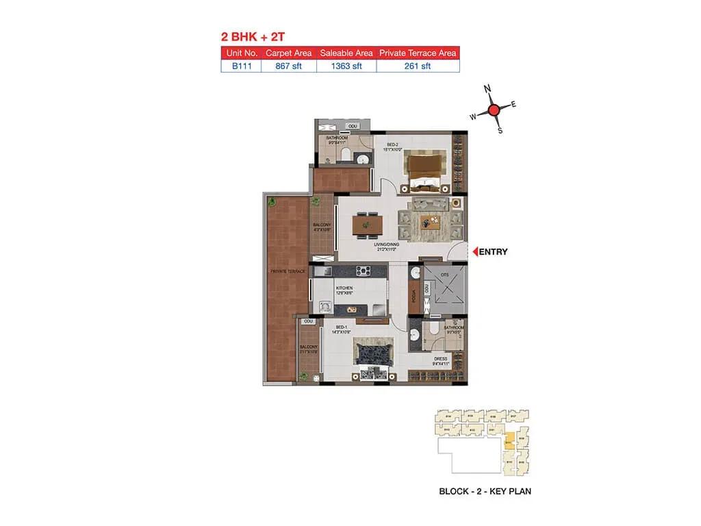 Casagrand Tudor apartments