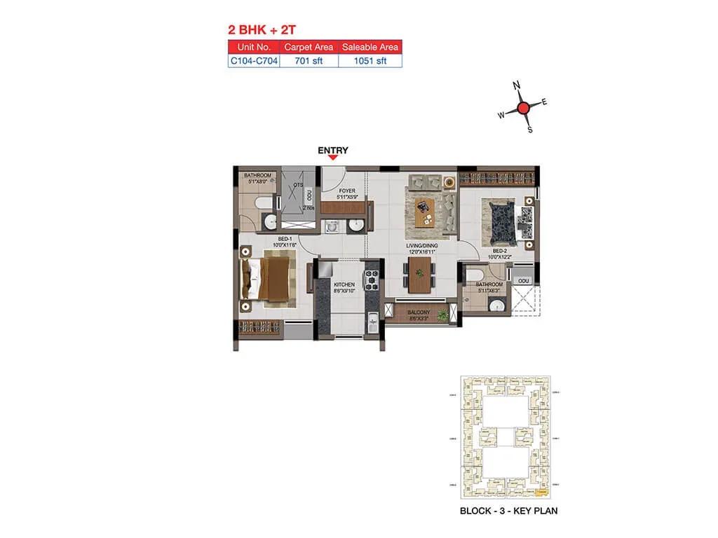 Casagrand Tudor apartments