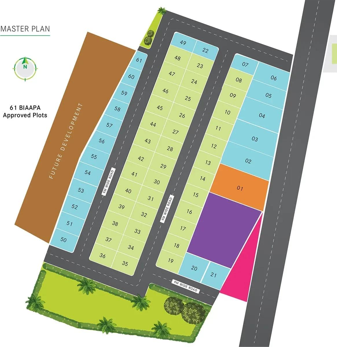Century Eden Phase 2 plots master plan