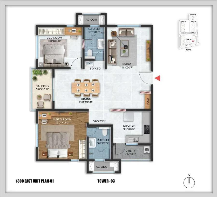 Cybercity Stone Ridge apartments