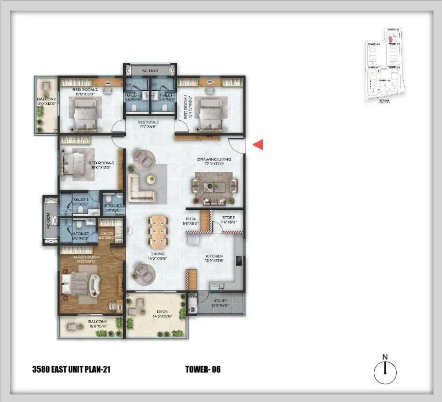 Cybercity Stone Ridge apartments