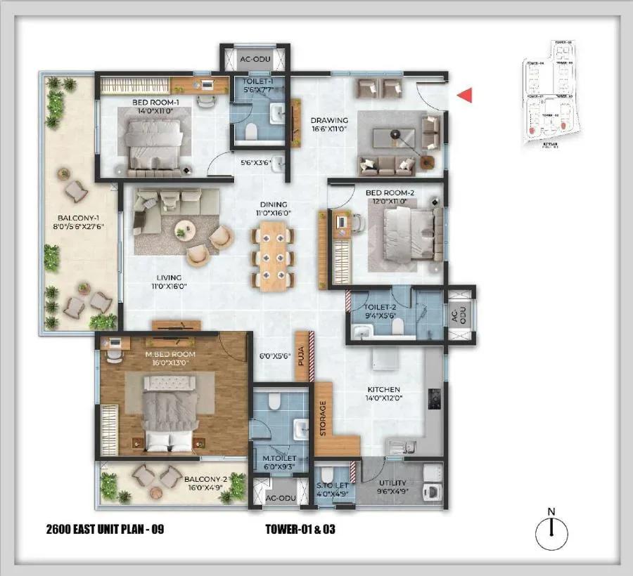 Cybercity Stone Ridge apartments