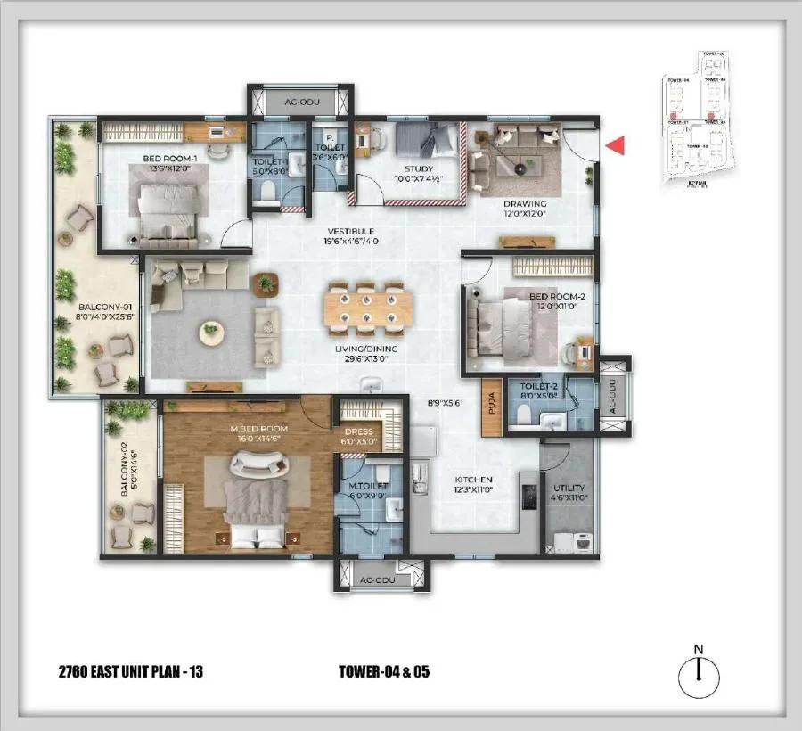 Cybercity Stone Ridge apartments