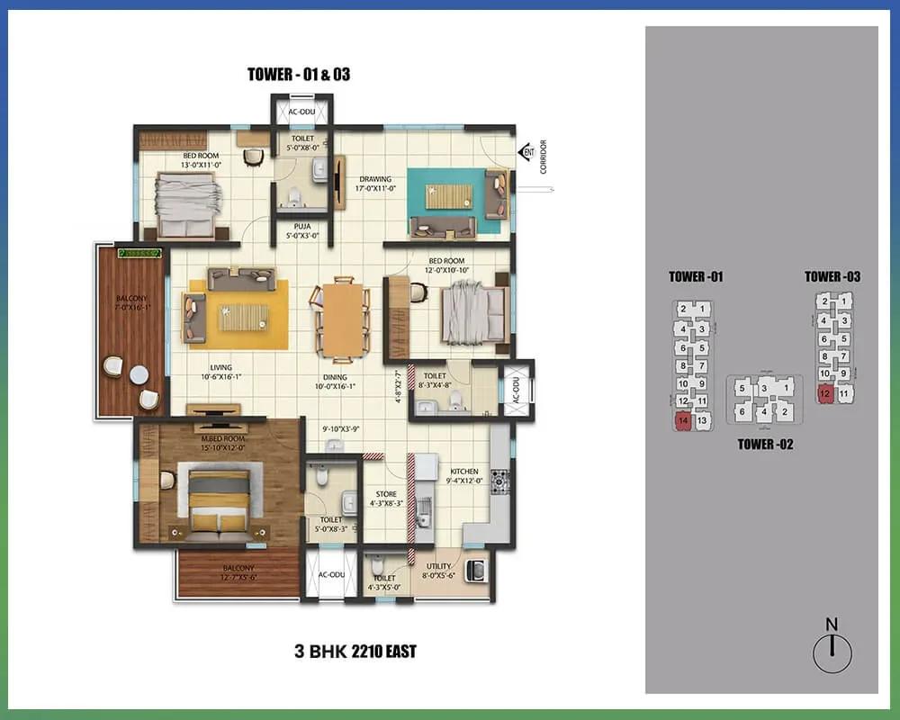 Cybercity Westbrook apartments