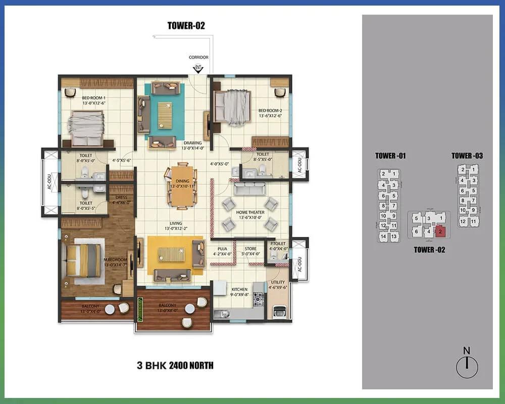 Cybercity Westbrook apartments