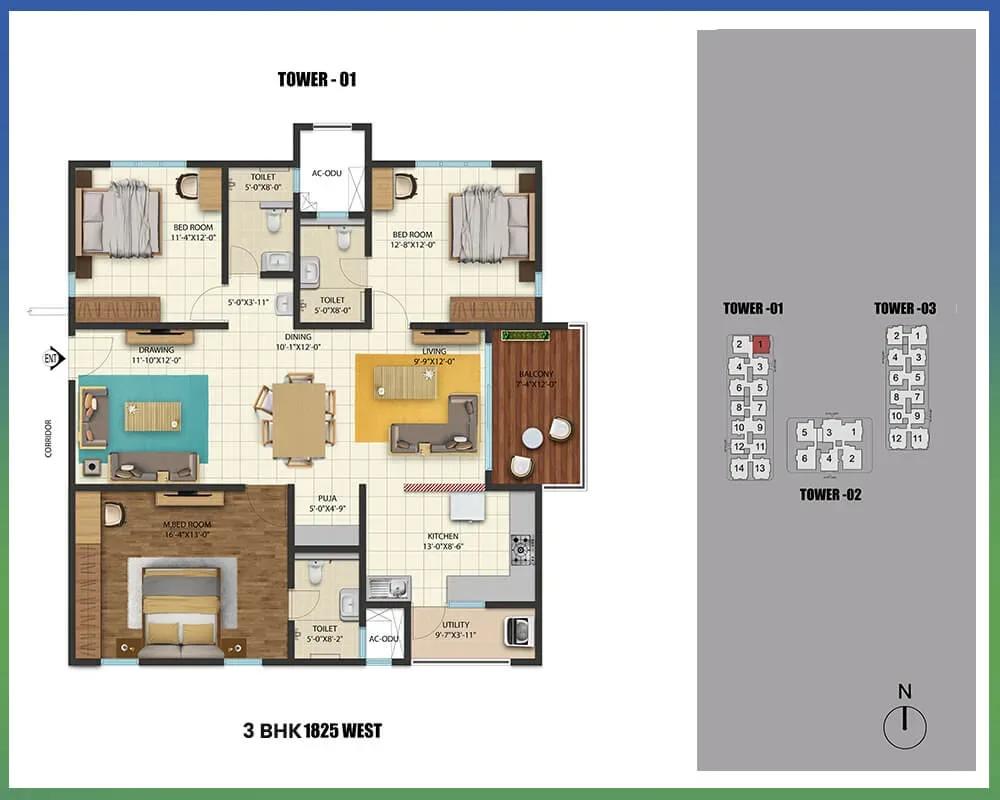 Cybercity Westbrook apartments
