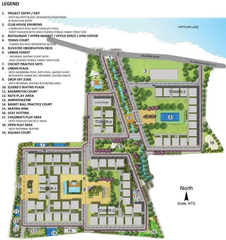 Ecolife Elements Of Nature apartments master plan