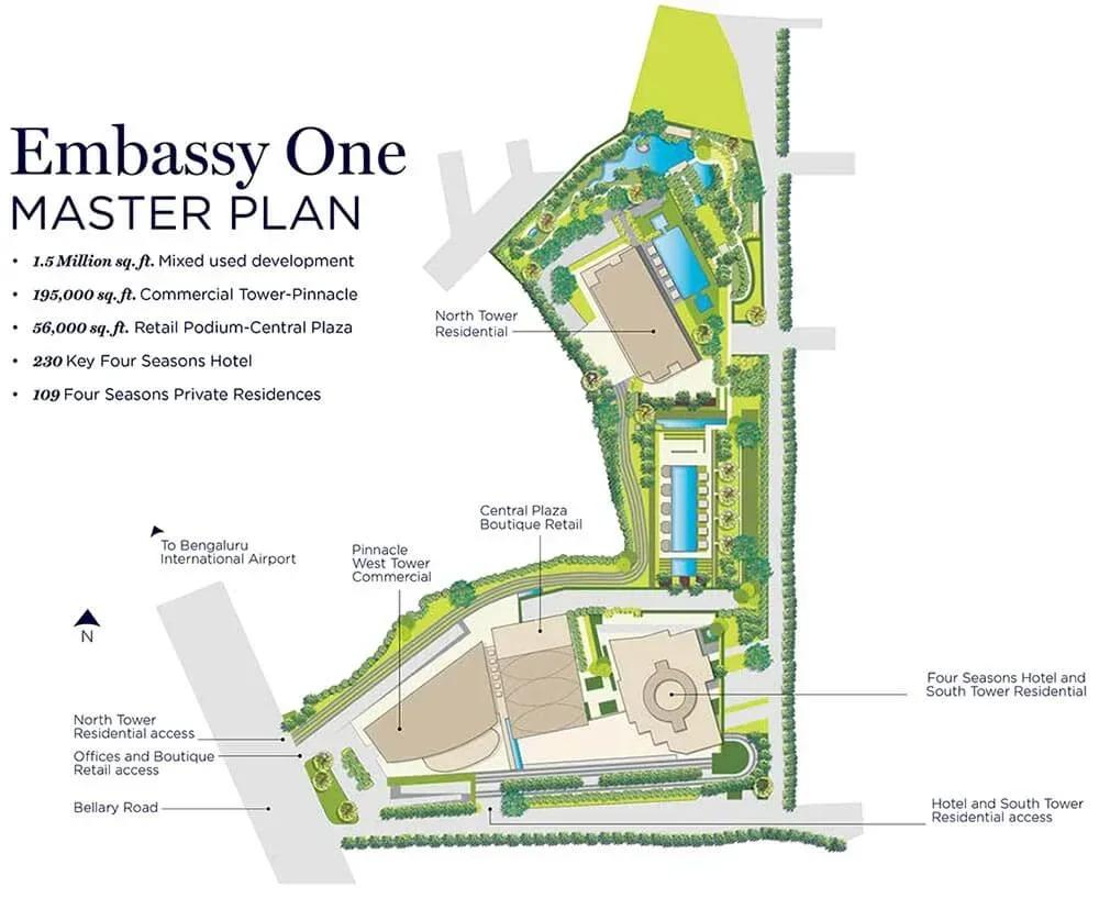 Embassy One apartments master plan